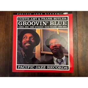 Pacific Jazz Records Curtis Amy & Frank Butler Groovin' Blues Vinyl Record